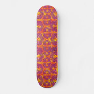 Skateboard Henné d'oiseau de tatouage tribal