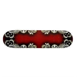Skateboard Henné gothique 2 de planche à roulettes