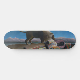 Skateboard Henri Rousseau - La Bohémienne endormie