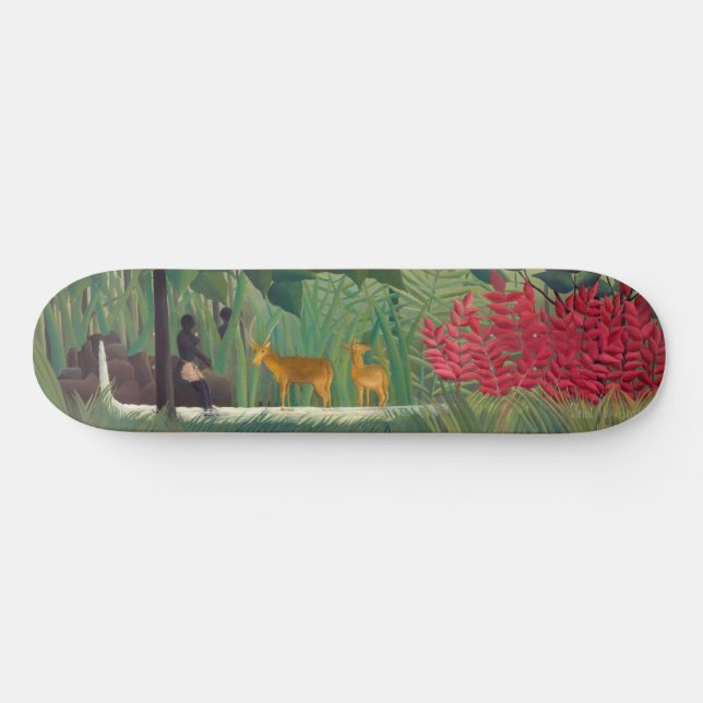 Skateboard Henri Rousseau - La cascade (Horz)