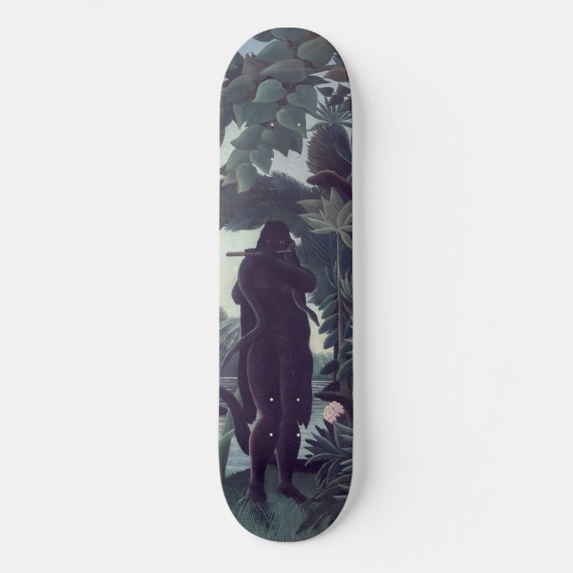 Skateboard Henri Rousseau - La Charmeuse de serpents (Recto)