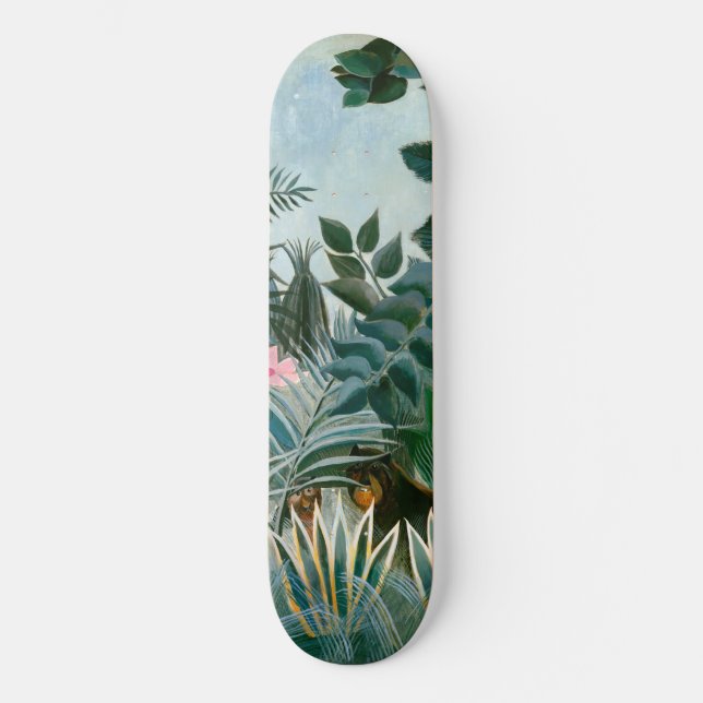 Skateboard Henri Rousseau - La jungle équatoriale (Recto)