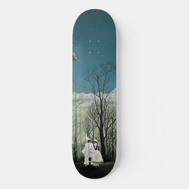 Skateboard Henri Rousseau - Soirée de Carnaval (Recto)