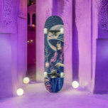 Skateboard Heure de sortie : Magie Lune<br><div class="desc">Découvrez l'enchantement de 'Witching Hour : Moonlit Skateboard Magic' en vous embarquant dans un voyage à travers la nuit mystique. Ce pont de skateboard captivant présente une silhouette sorcière envoûtante contre une brillante pleine lune,  projetant ses sorts magiques sous la canopée céleste scintillante.</div>