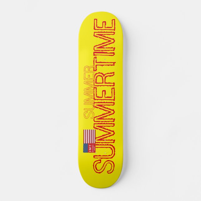 Skateboard HEURE D'ÉTÉ Patinage (Recto)