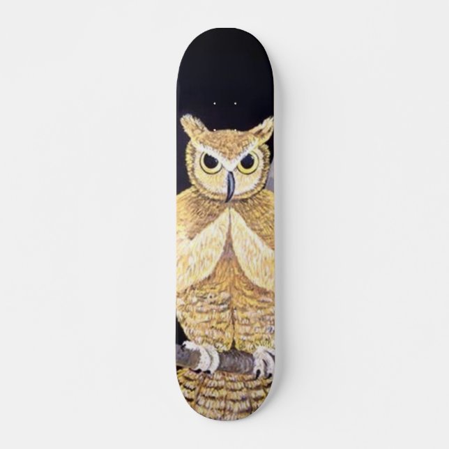 Skateboard Hibou (Devant)