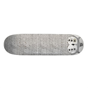 Skateboard Hibou blanc par Keaton Henson