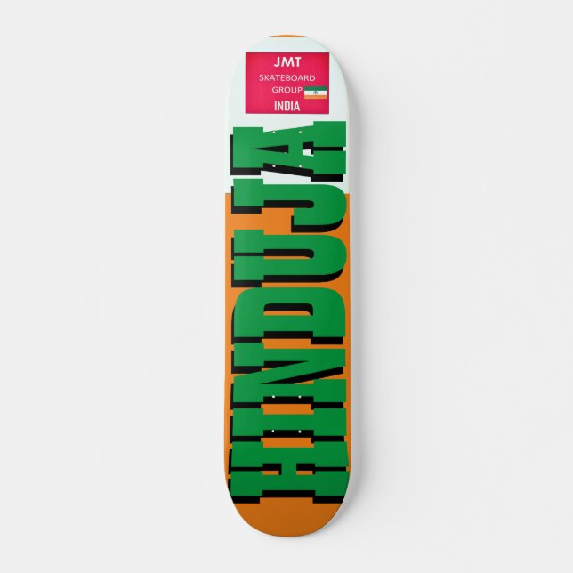 Skateboard HINDUJA JMT INDE 7 3/4" Planche à roulettes (Devant)