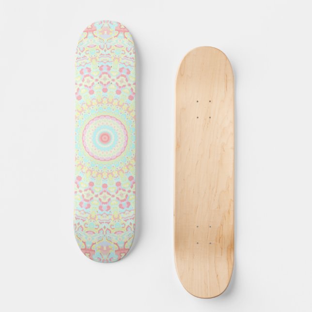 Skateboard Hippie Mandala (Recto)