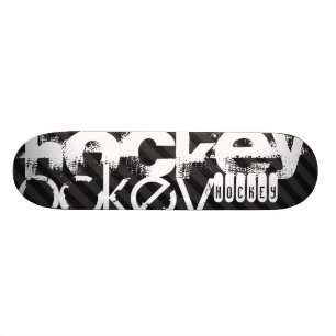 Skateboard Hockey ; Gris noir et gris foncé