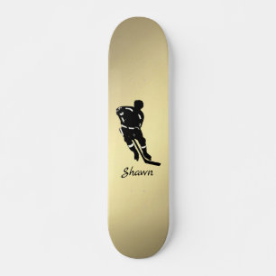 Skateboard Hockey Joueur Sport Design
