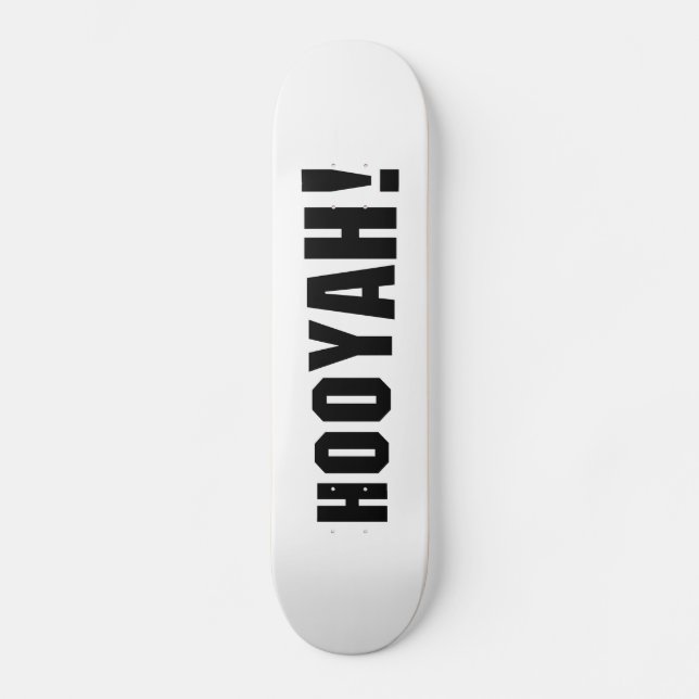 SKATEBOARD HOOYAH ! (Recto)