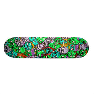 Skateboard Horde de zombi