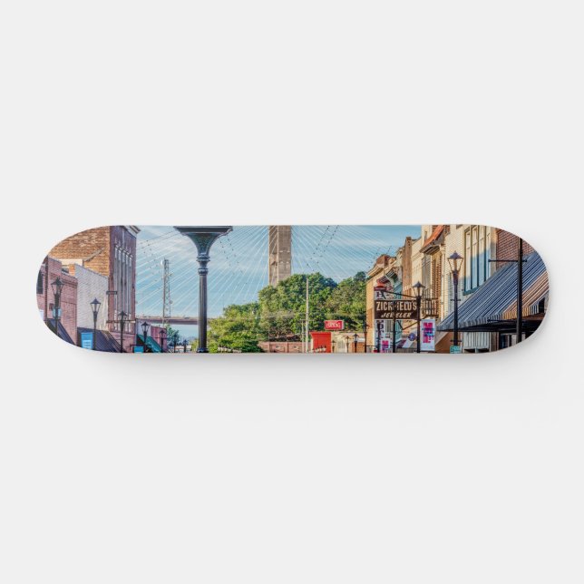 Skateboard Horloge Dans Le Centre-Ville De Cape Girardeau (Horz)