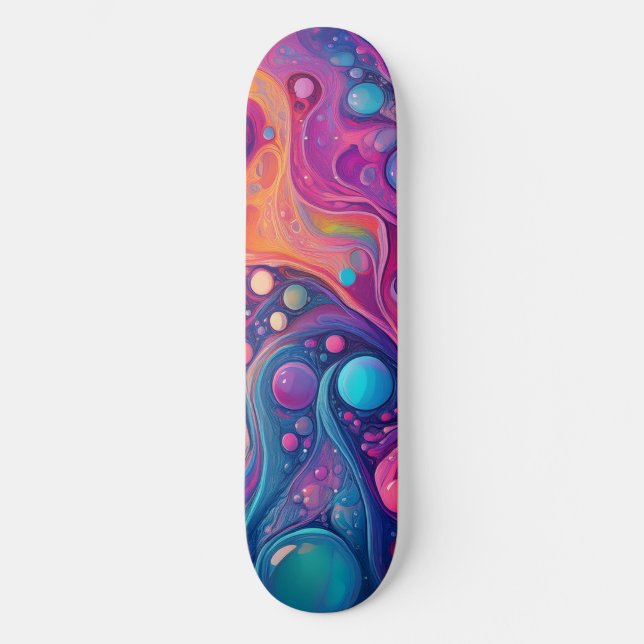 Skateboard Hot Bubbles (Recto)