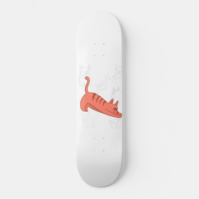 Skateboard Housse de couette Il est temps de s'étirer (Recto)