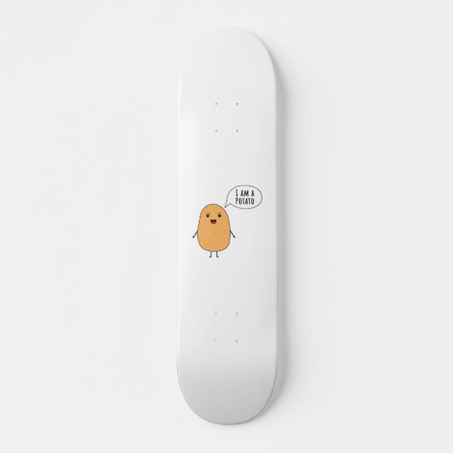 Skateboard I a potato (Devant)