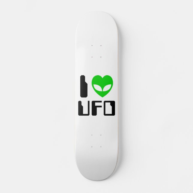 Skateboard I Alien Heart UFO (Recto)