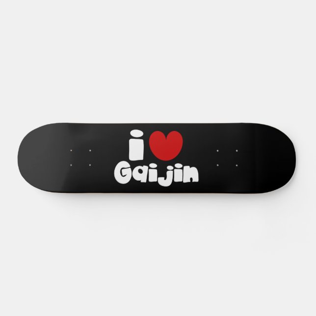 Skateboard i heart Gaijin (Horz)