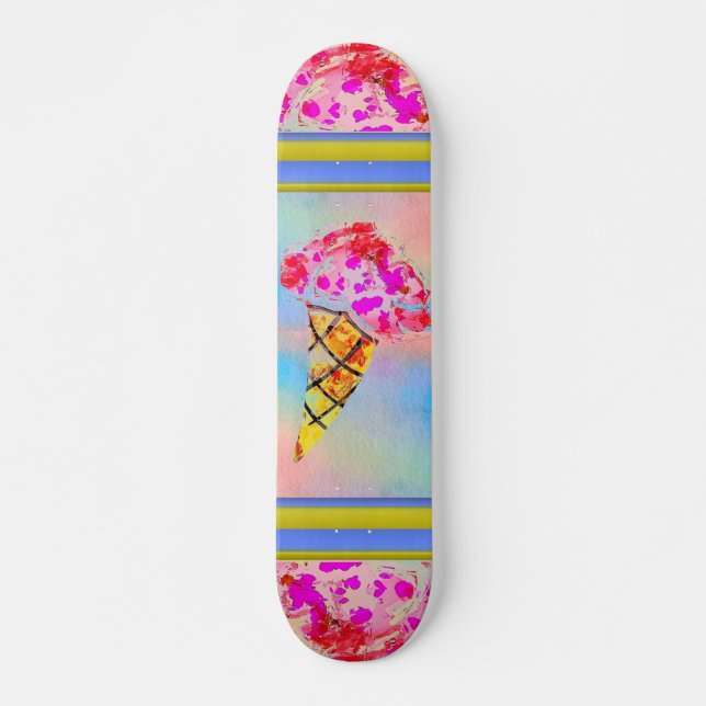 Skateboard Ice Cream Cone (Devant)