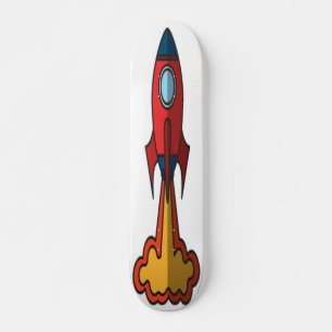Skateboard Icône de lancement de fusée