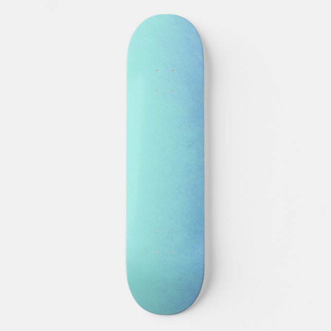 Skateboard Icy Blue Ombre (Recto)