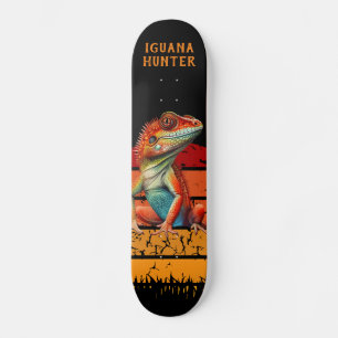 Skateboard Iguana Hunter - La puissante force de la nature