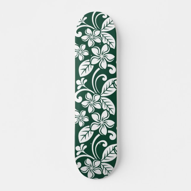 SKATEBOARD ÎLE PLUMERIA (VERT FORESTIER) (Devant)