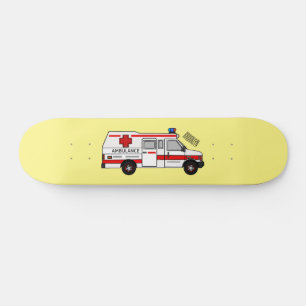 Skateboard Illustration d'ambulance