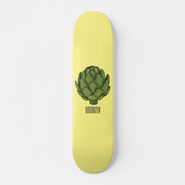Skateboard Illustration d'artiste (Devant)