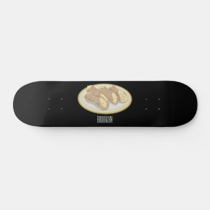 Skateboard Illustration de Cannoli