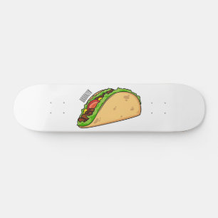 Skateboard Illustration de dessin sur Taco