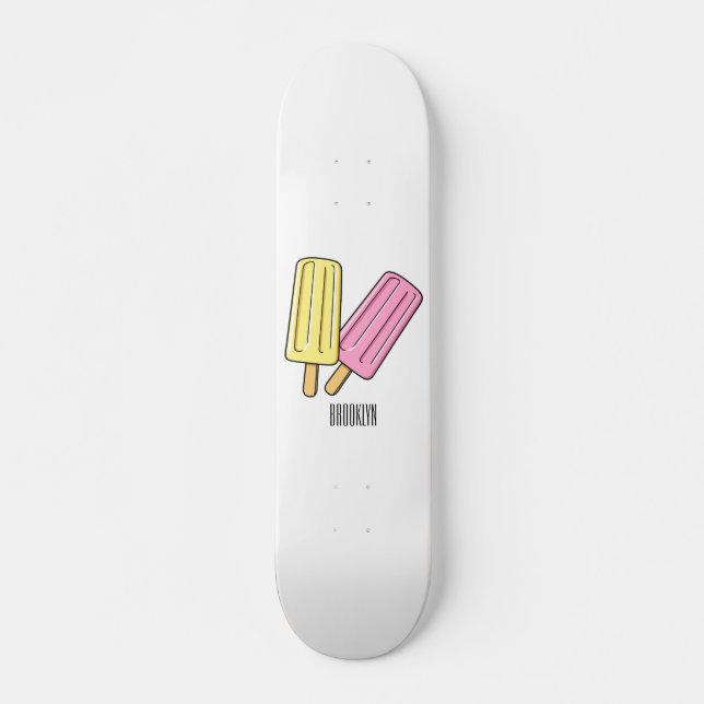Skateboard Illustration de Ice pop (Devant)