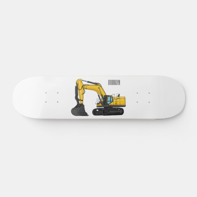 Skateboard Illustration de la pelle Crawler (Horz)