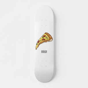 Skateboard Illustration de la pizza