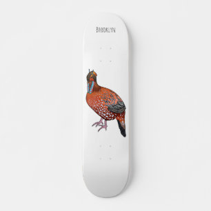 Skateboard Illustration de la tragédie de Cabot