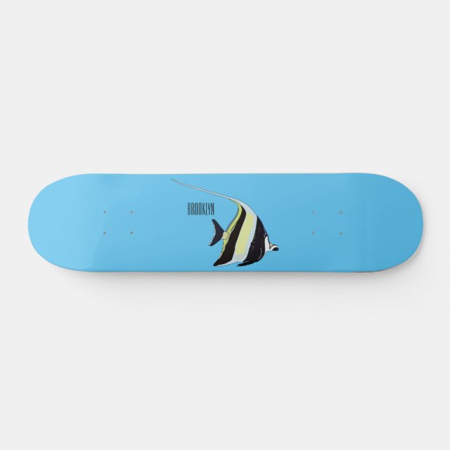 Skateboard Illustration de l'idole mauresque (Horz)
