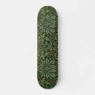 Skateboard Illustration de l'ornement Vintage du jardin de fl