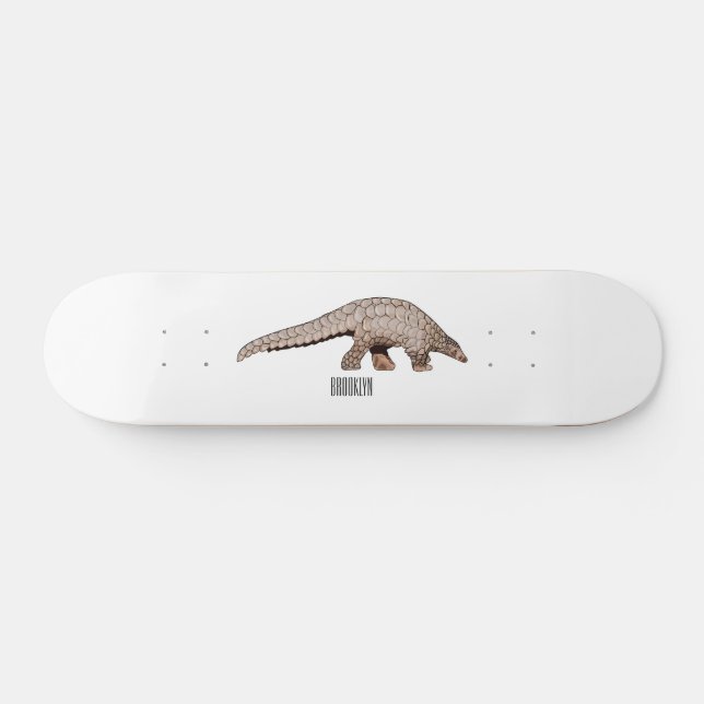 Skateboard Illustration de Pangolin (Horz)