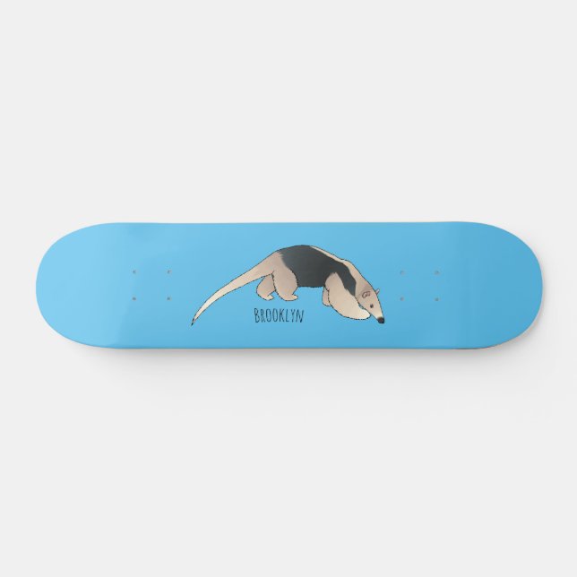 Skateboard Illustration de Tamandua (Horz)