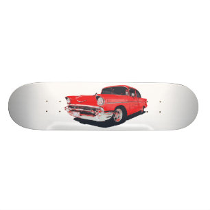 Skateboard Illustration de vecteur de Bel Air de Chevy