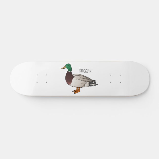 Skateboard Illustration du canard de Majard  (Horz)