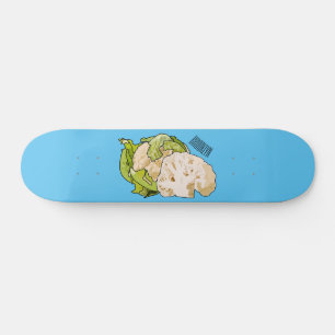 Skateboard Illustration du chou-fleur
