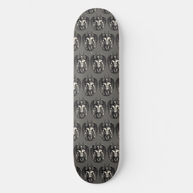 Skateboard Illustration du démon Crocell de la marée céleste (Recto)