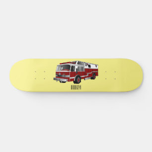 Skateboard Illustration du moteur à incendie