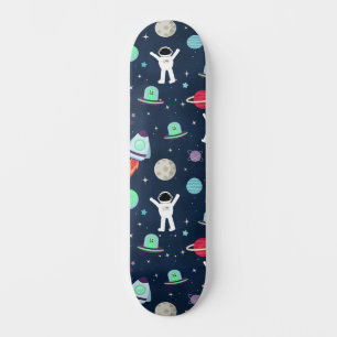 Skateboard Illustration du Motif spatial