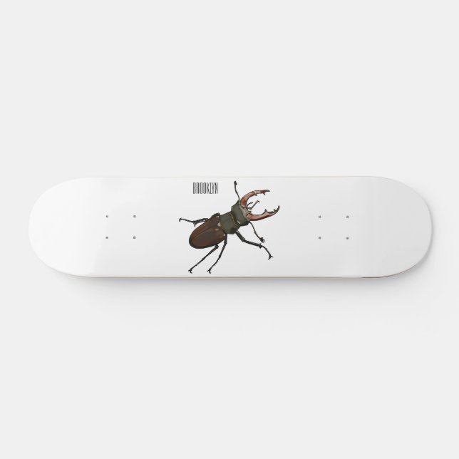 Skateboard Illustration du scarabée de stade (Horz)