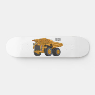 Skateboard Illustration d'un camion à grande échelle