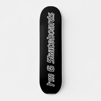 Skateboard I'm G Skateboards - Chalk Script