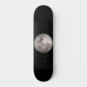 Skateboard Image de la NASA pleine lune